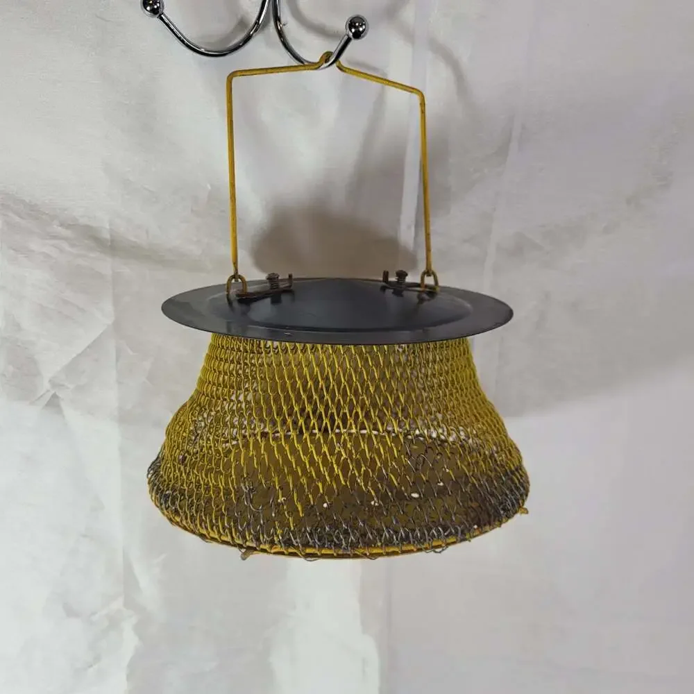 No-No Sunflower Seed Wild Bird Feeder with Mesh Basket